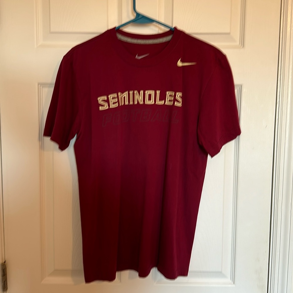 Nike Florida State Seminoles Football Tee Shirt - Men’s M